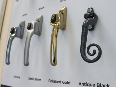 Variety of door handle examples.