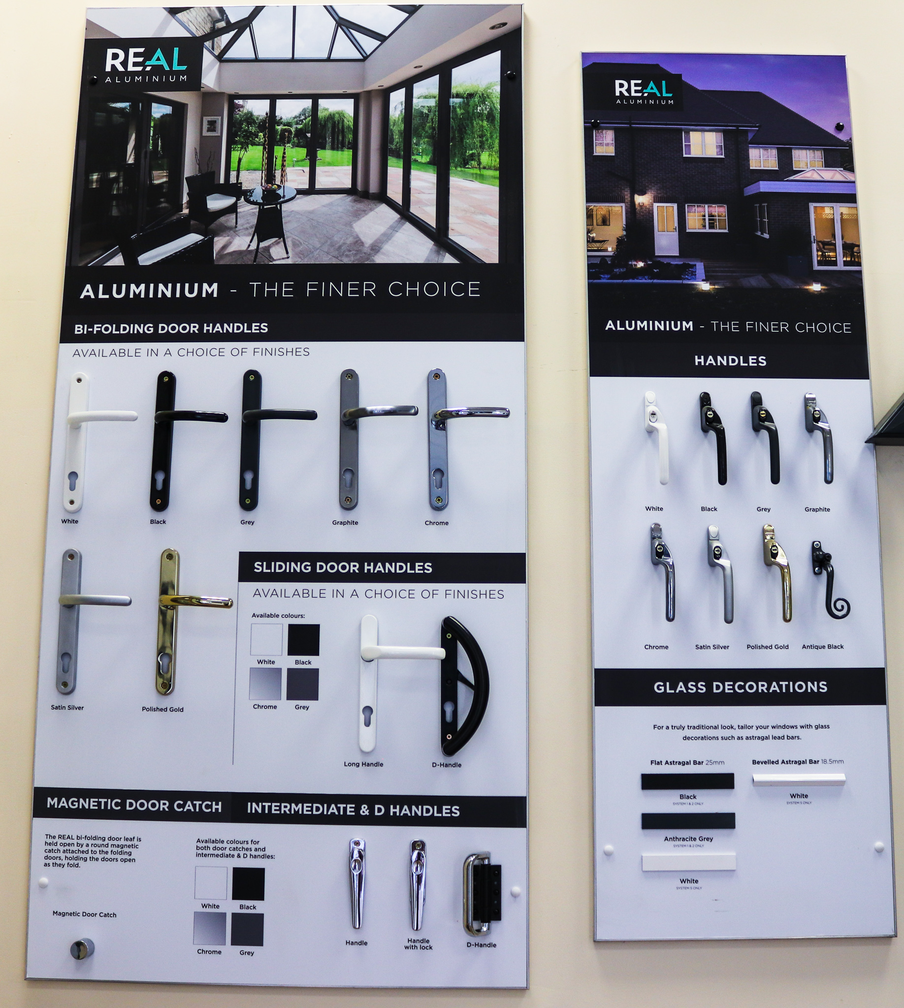 Image of door handle combinations for your new front door.