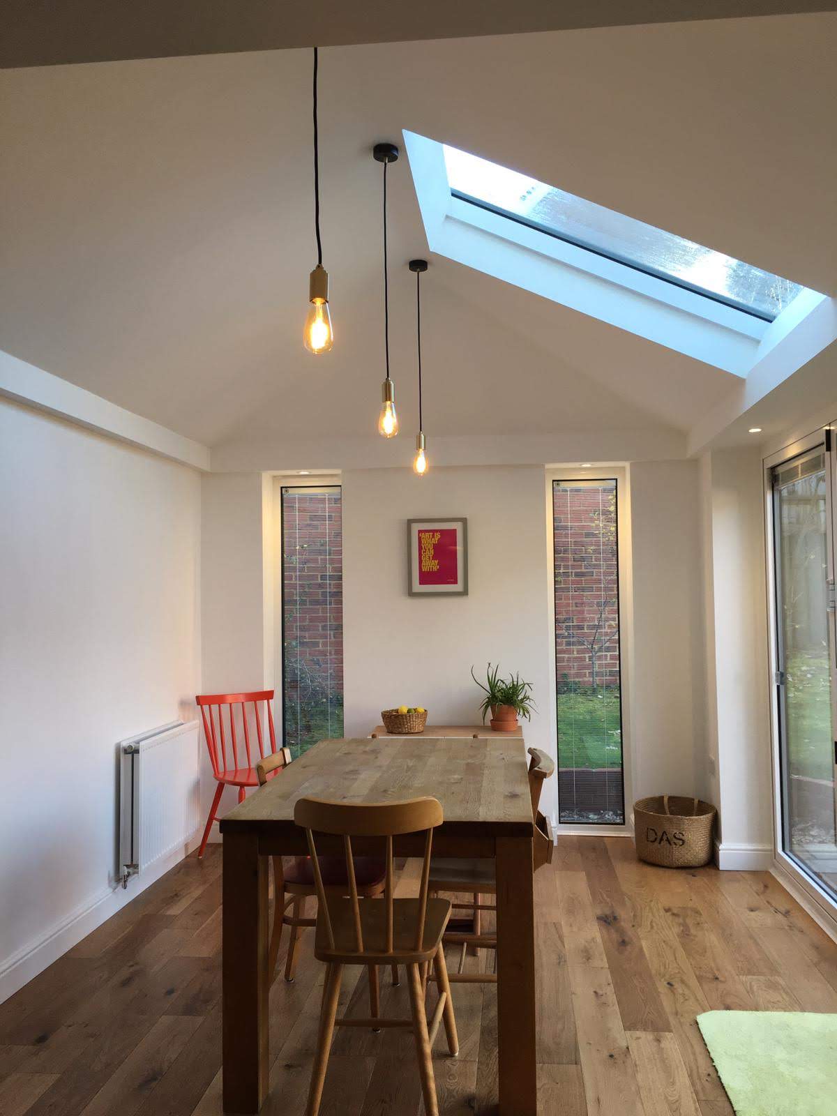 Inside a gorgeous new Ultra Roof extension installation